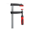 Струбцина из ковкого чугуна с двухкомпонентной рукояткой из пластика Bessey TPN16BE-2K, 160×80мм