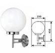 светильник внешний GLOBE 02 E27 нерж.сталь