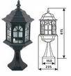 светильник внешний DELUX PALACE B04 60W E27 черный