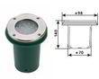 светильник внешний DELUX GROUND LED 25