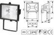 прожектор DELUX FDL-254 1500W чёрный
