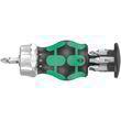 Ручка бітотримач з тріскачкою WERA Kraftform Kompakt Stubby RA 4, 05008886001