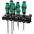Набор отверток WERA KRAFTFORM PLUS 334/355/6 RACK, 05105656001