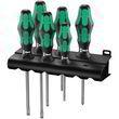 Набор отверток WERA KRAFTFORM PLUS 334/6 RACK, (05105650001)