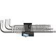 Набор Г-образных ключей WERA, 3950/9 Hex-Plus Stainless 1, метрических, нержавеющая сталь, 05022720001