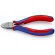 Кусачки боковые для пластмассы 125 мм Knipex 72 02 125