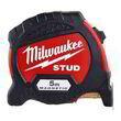 Рулетка магнітна метрична Milwaukee STUD, 5м, 33мм (4932471626)