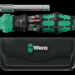 Отвертка с трещоткой и битами WERA Kraftform Kompakt 28 RA в сумке, 05051520001