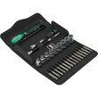 Набор с трещоткой WERA 8100 SA 14 Zyklop Comfort, квадрат 1/4, 05005541001
